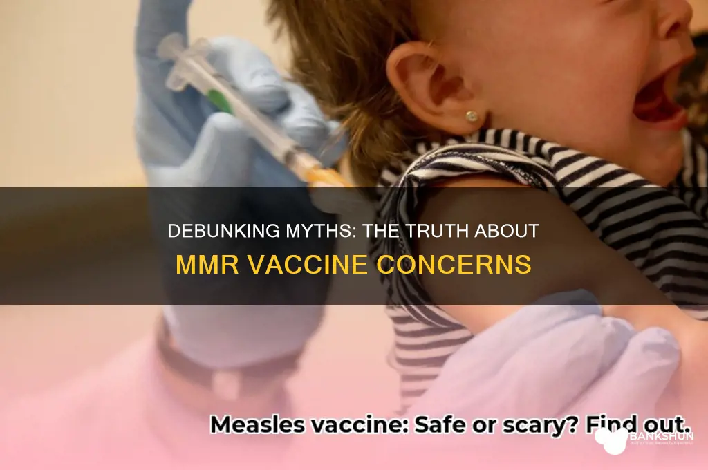 what is bad about the mmr vaccine