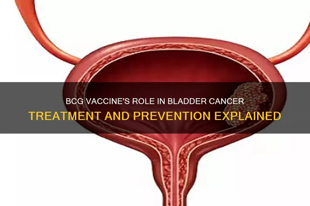 what is bcg vaccine for bladder cancer