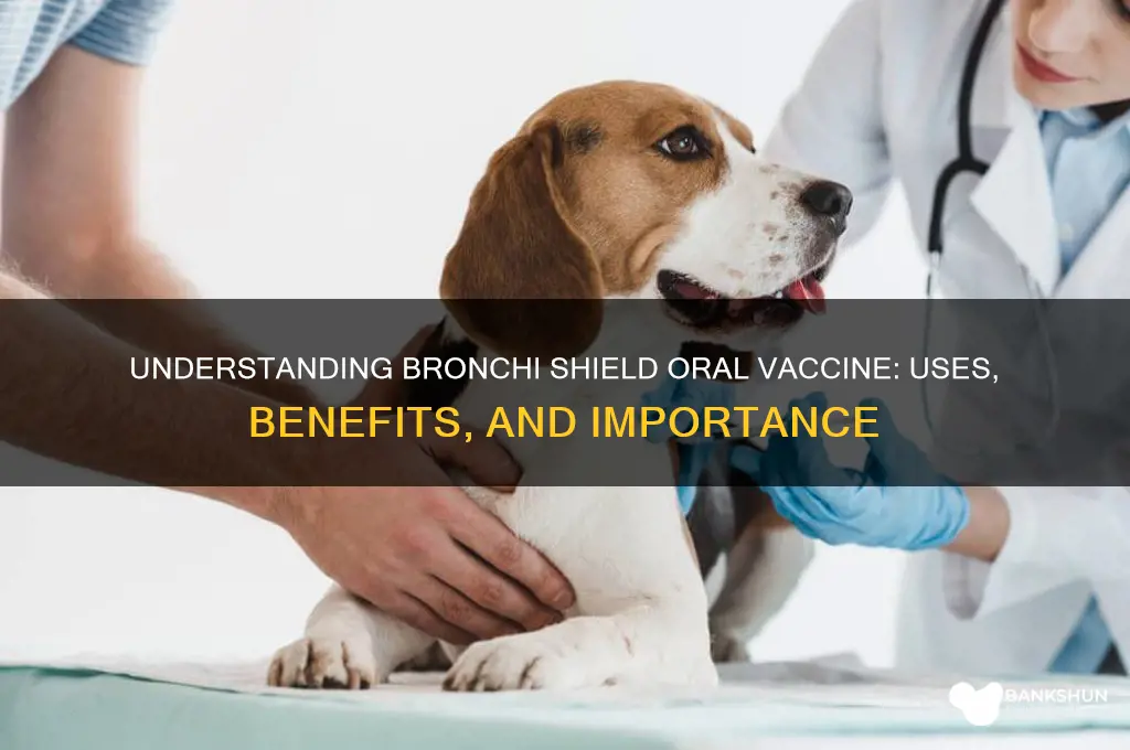 what is bronchi shield oral vaccine for