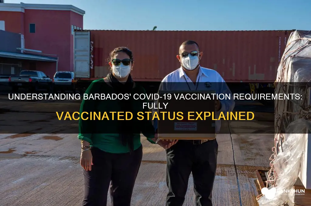 what is considered fully vaccinated in barbados