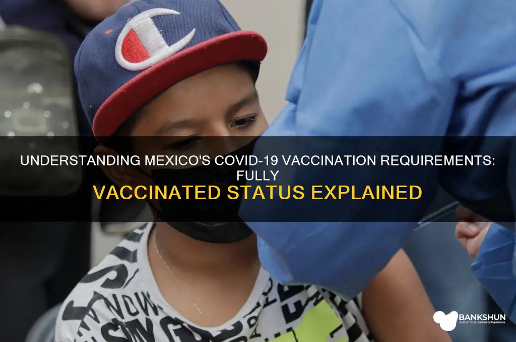 what is considered fully vaccinated in mexico