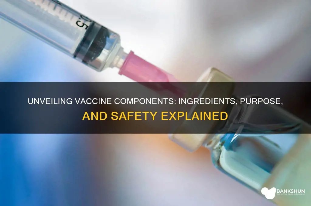 what is contained inside of a vaccine