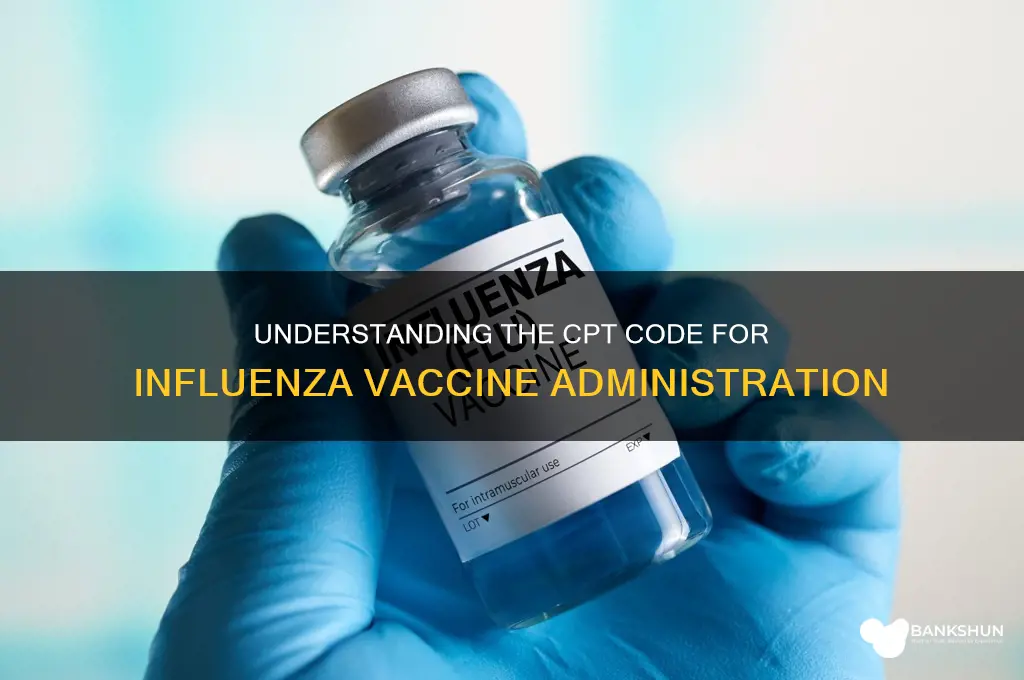what is cpt code for influenza vaccine