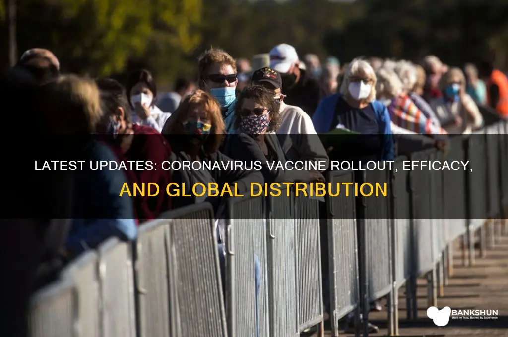 what is happening with the coronavirus vaccine
