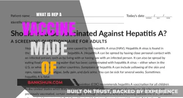 Understanding Hepatitis A Vaccine Composition and Ingredients Explained