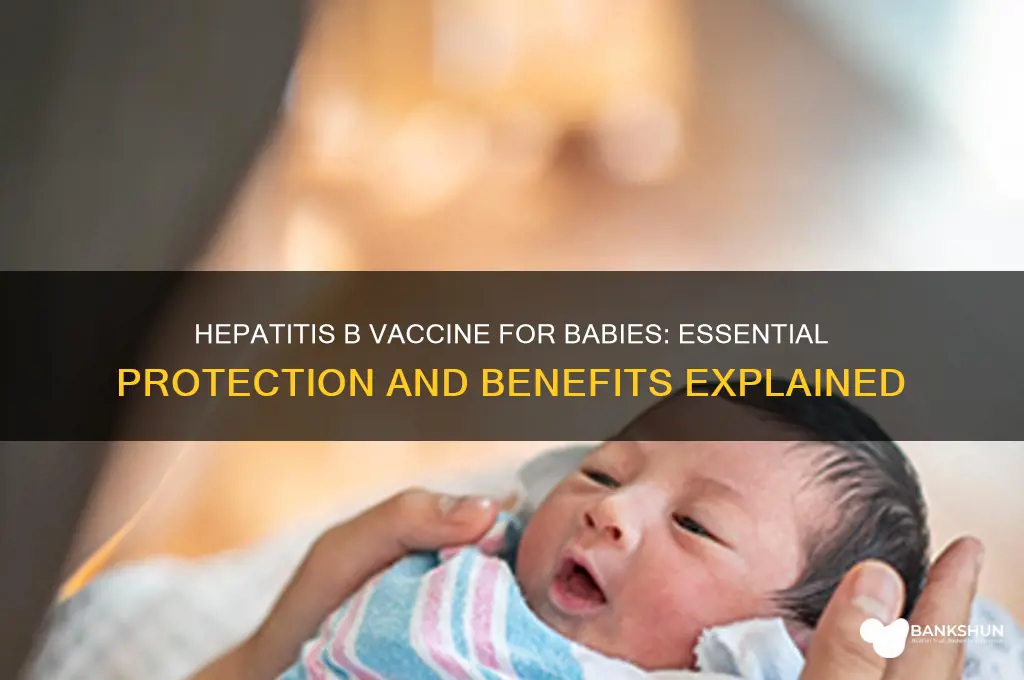 what is hep b vaccine for baby