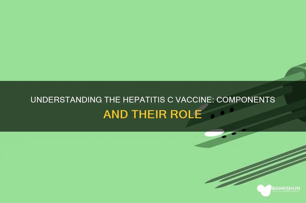 what is in the hep c vaccine