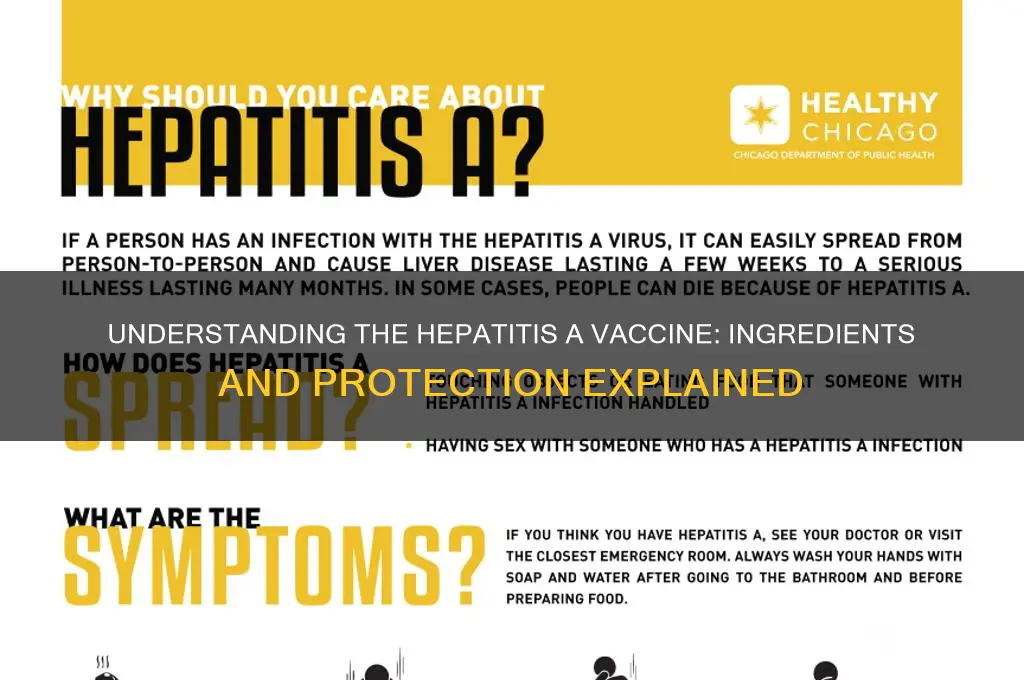 what is in the hepatitus a vaccine