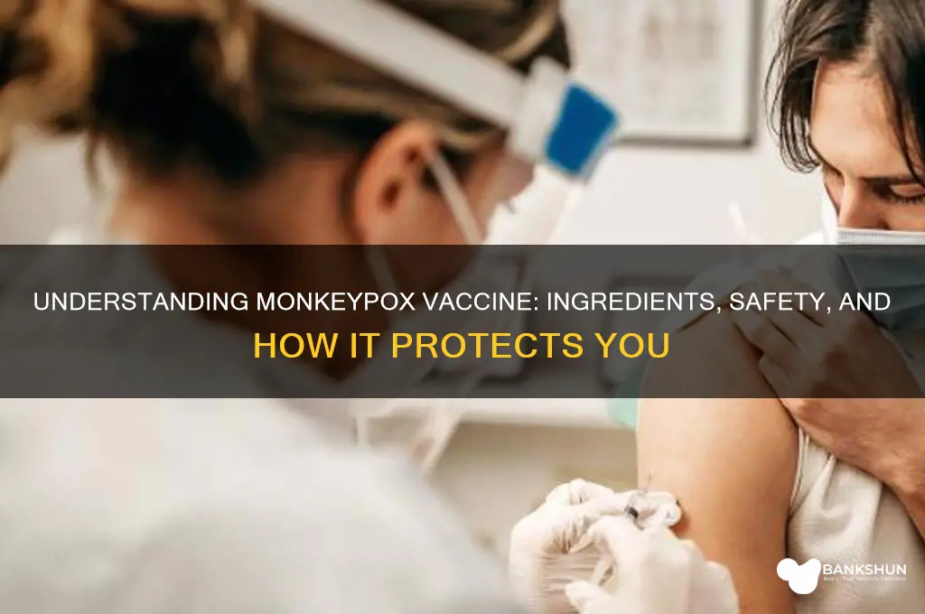 what is in the monkey pox vaccine