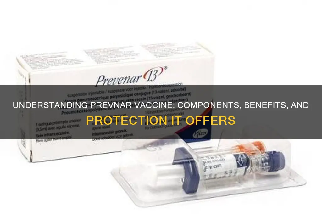 what is included in the prevnar vaccine