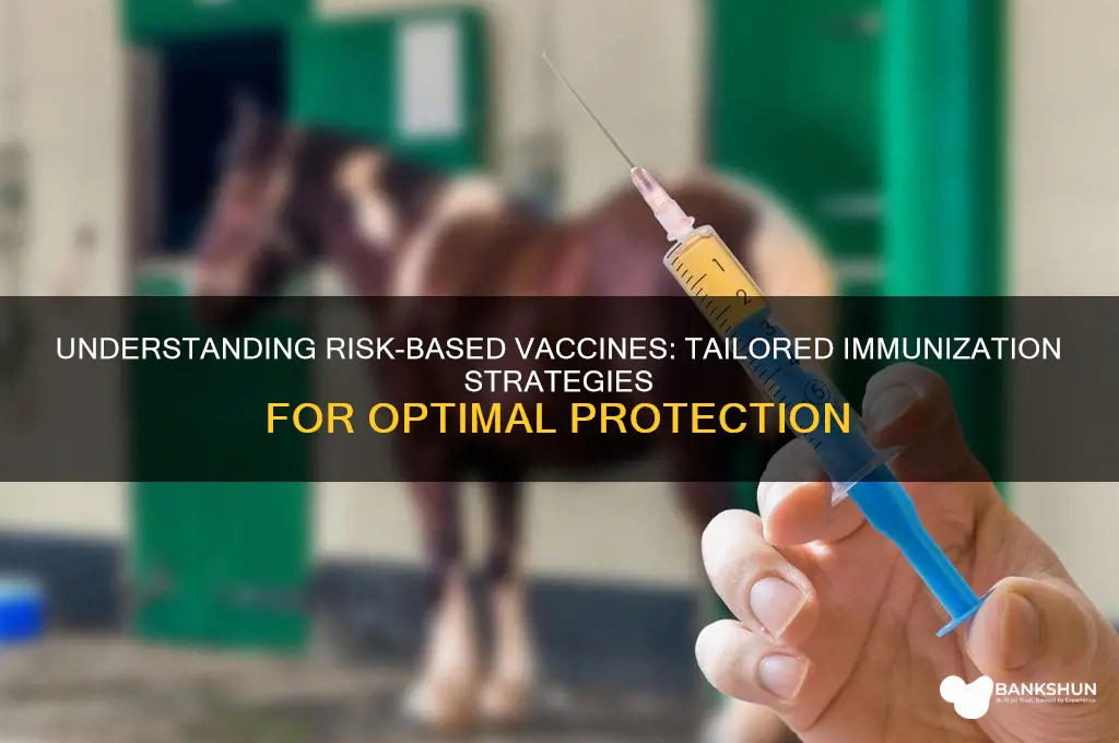 what is meant by risk based vaccines