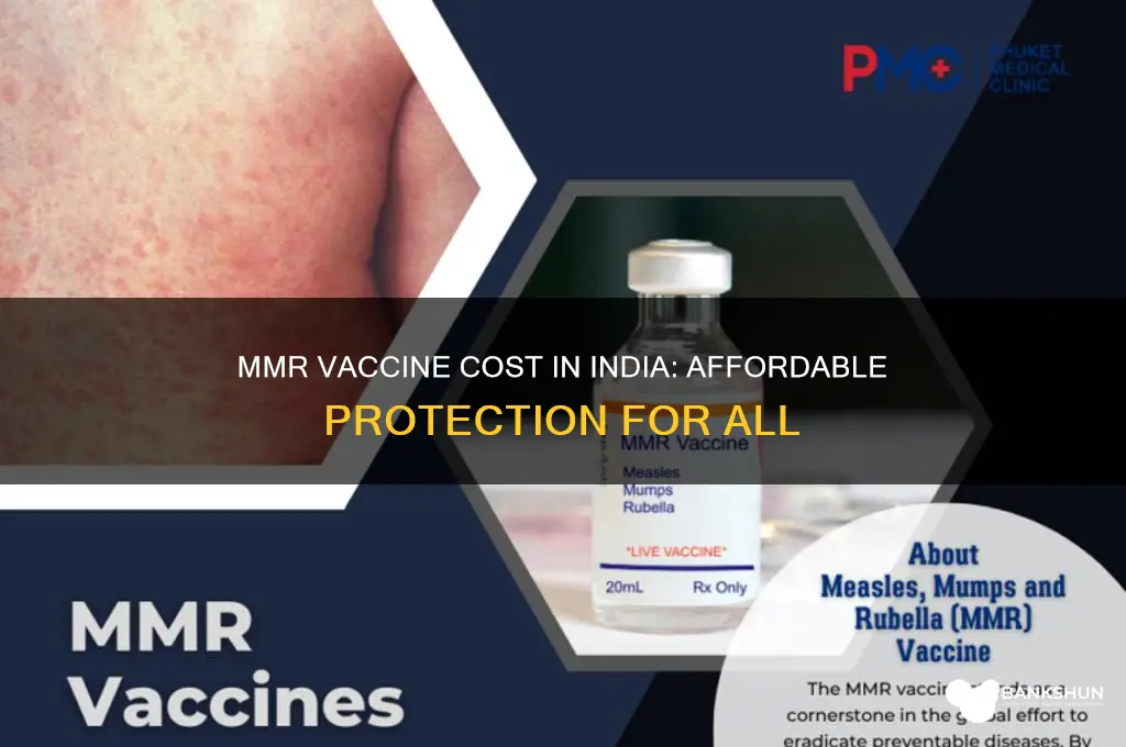 what is mmr vaccine price in india