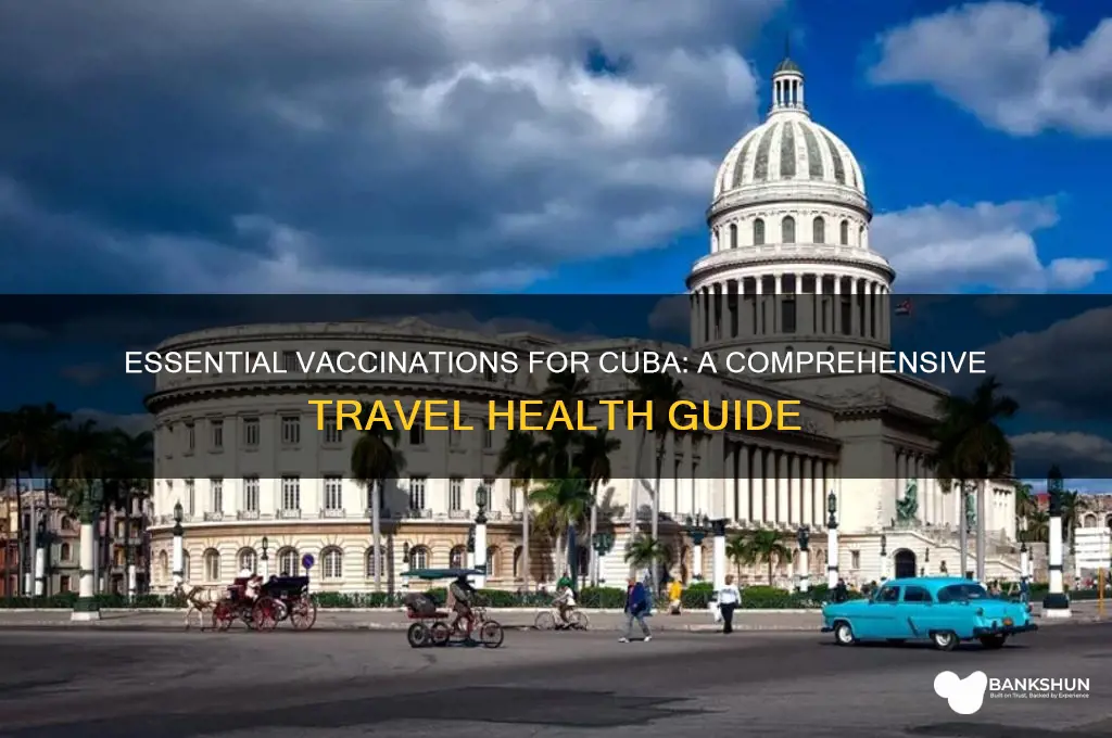 what is name of of cuba vaccinations