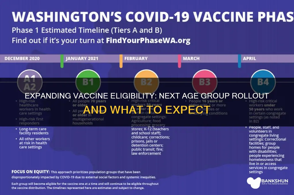 what is next age group for vaccine