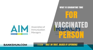 Vaccinated and Quarantining: Understanding Isolation Time After Vaccination