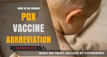 Understanding the Chicken Pox Vaccine Abbreviation: A Quick Guide