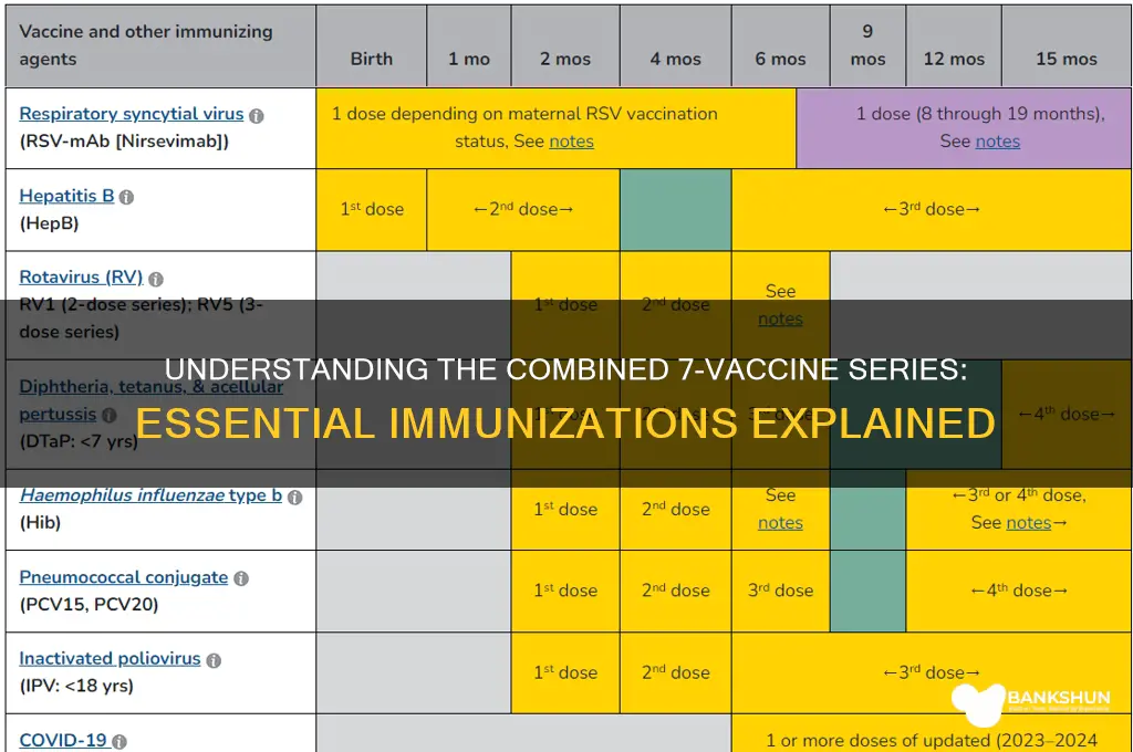 what is the combined 7 vaccine series