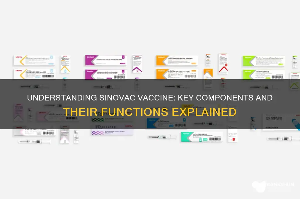 what is the component of sinovac vaccine