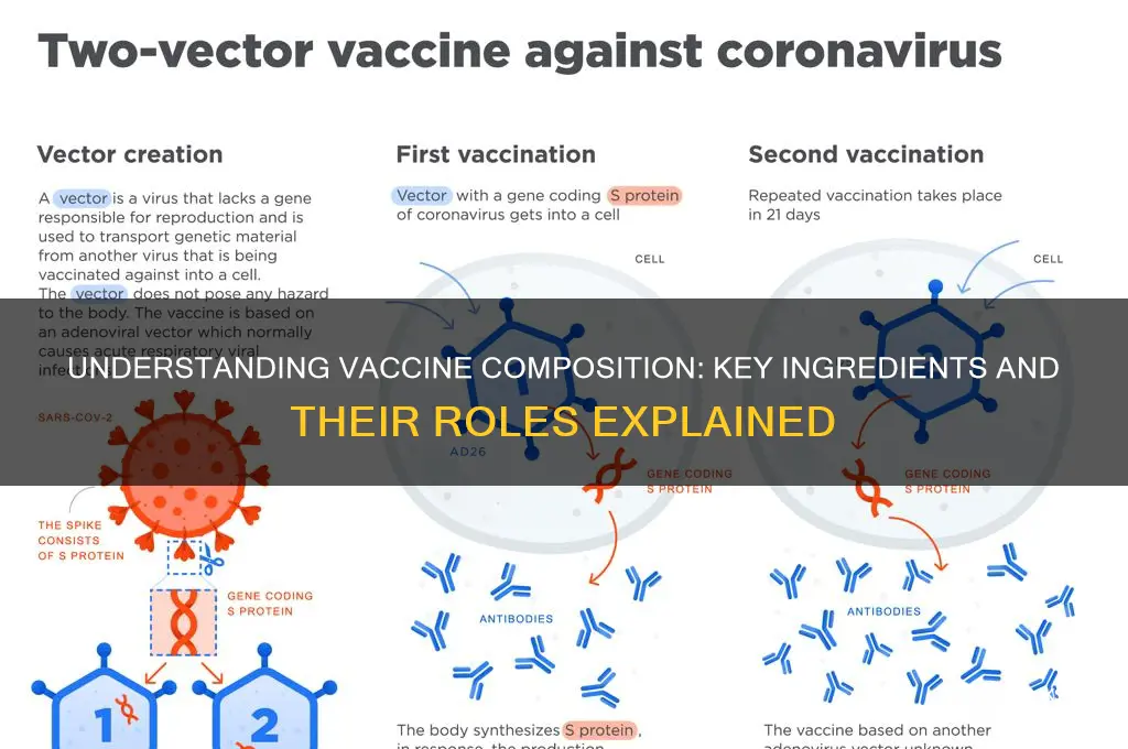 what is the content of a vaccine