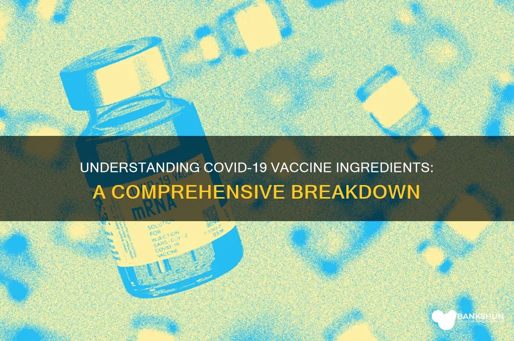 what is the covid19 vaccine made from