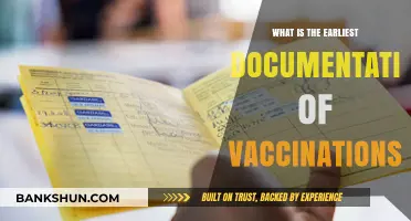 Tracing the Origins: The Earliest Documentation of Vaccinations