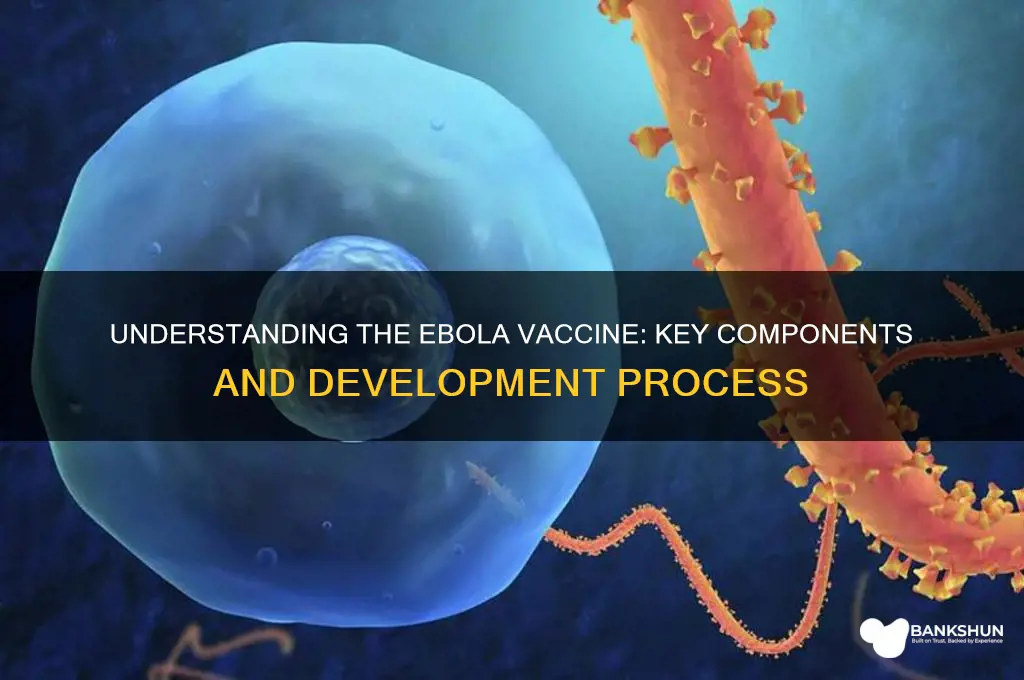 what is the ebola vaccine made of