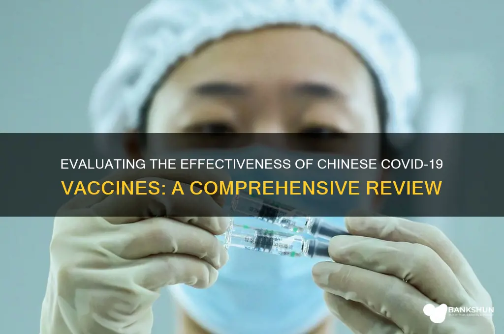 what is the efficacy of chinese vaccine