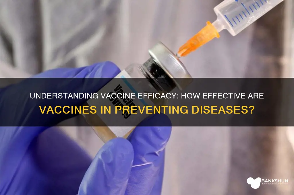 what is the eficacy of a vaccine