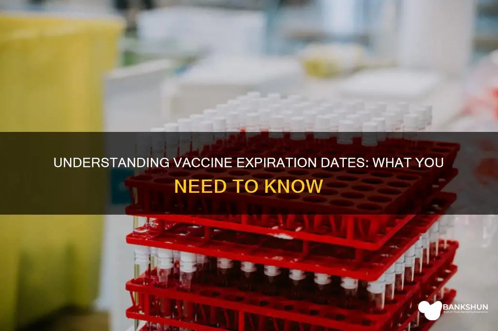 what is the expiration date ona vaccine