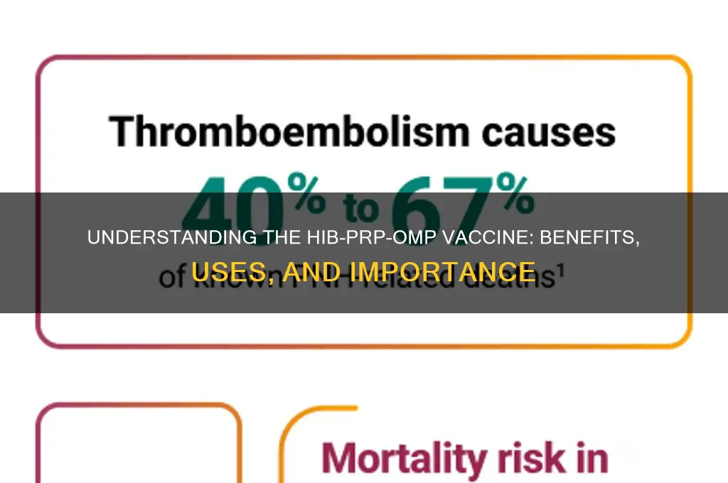 what is the hib-prp-omp vaccine