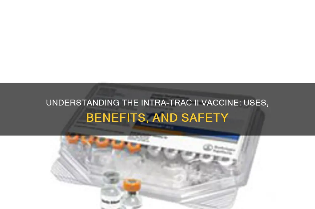 what is the intra-trac ii vaccine