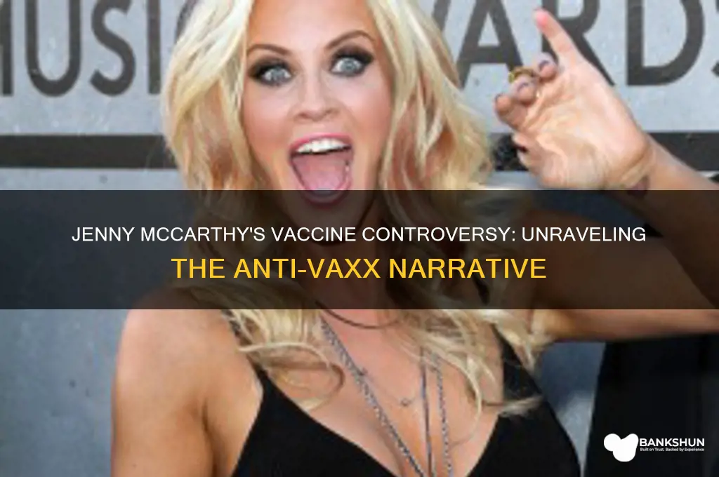 what is the jenny mccarthy vaccine story