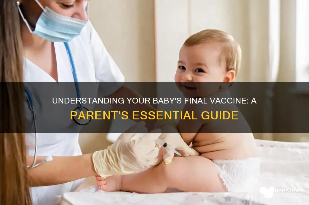 what is the last vaccine for baby