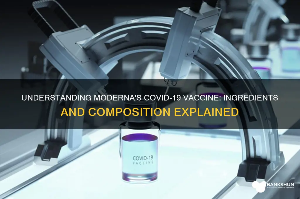 what is the maderna vaccine made of