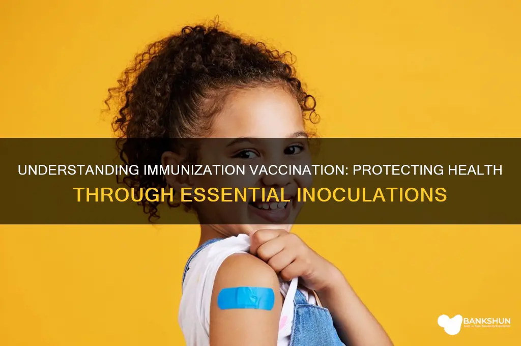 what is the meaning of immunization vaccination