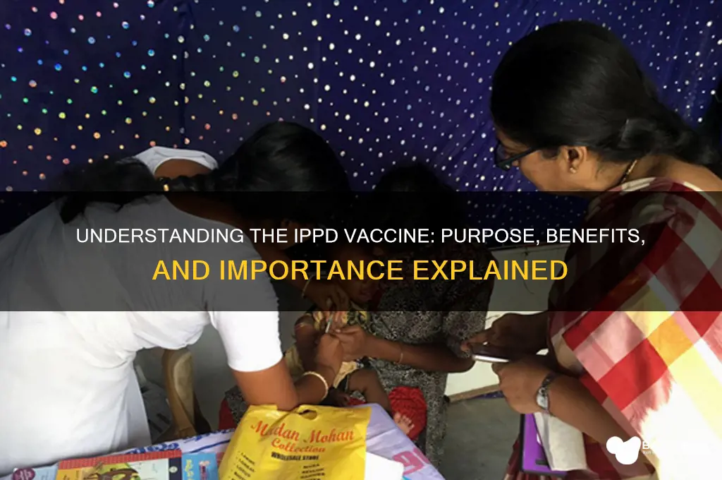what is the meaning of ippd vaccine