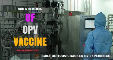 Understanding OPV Vaccine: Meaning, Purpose, and Importance Explained