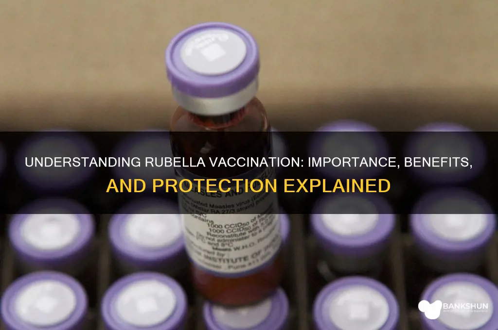 what is the meaning of rubella vaccination