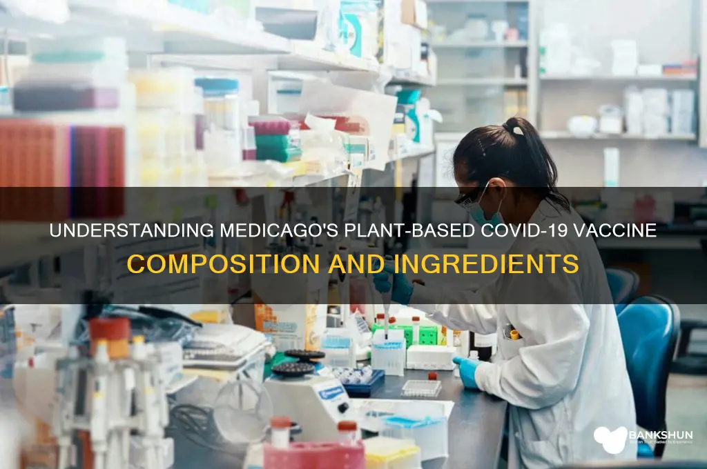 what is the medicago vaccine made of