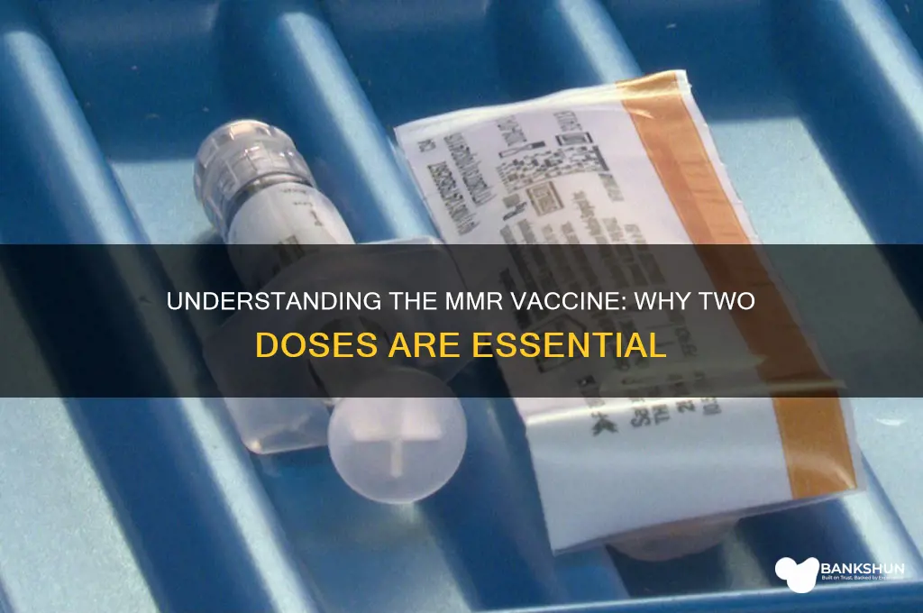 what is the mmr vaccine recived twice