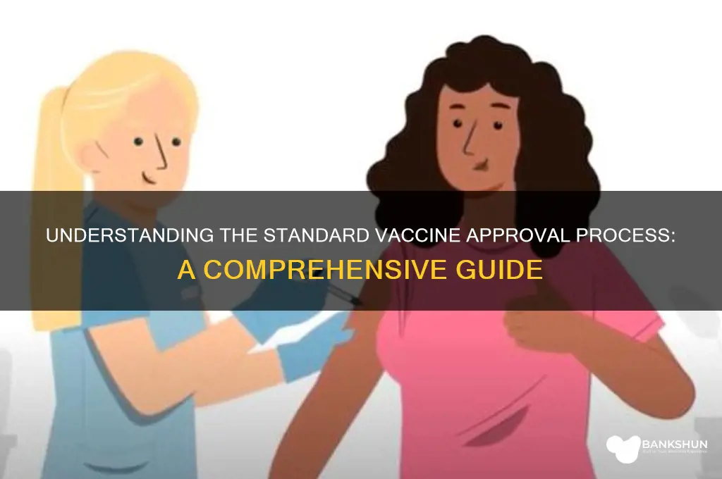 what is the normal vaccine approval process