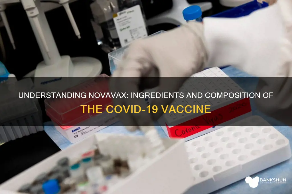 what is the novavax vaccine made of