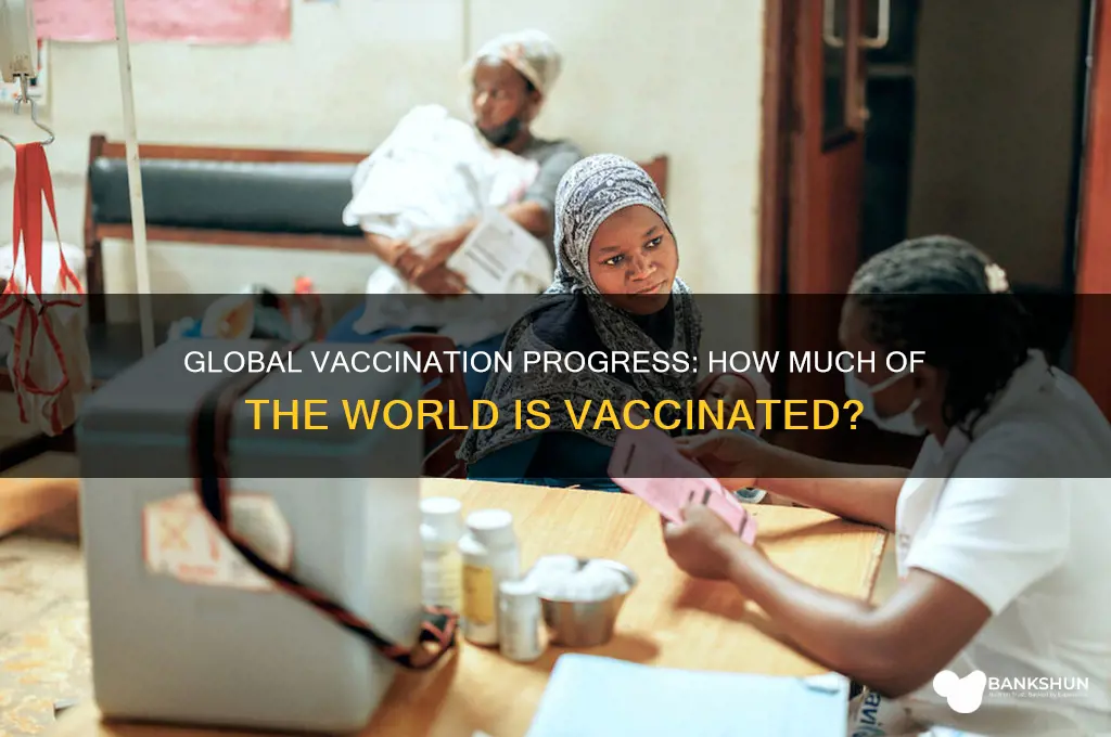 what is the of the world vaccinated