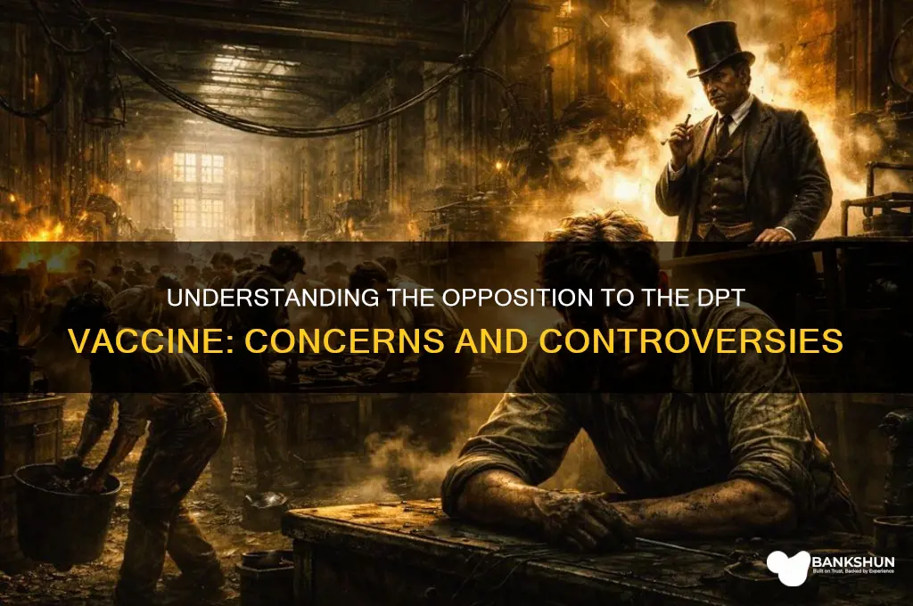 what is the opposition the dpt vaccine