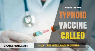 Discovering the Oral Typhoid Vaccine: Its Name and Benefits Explained