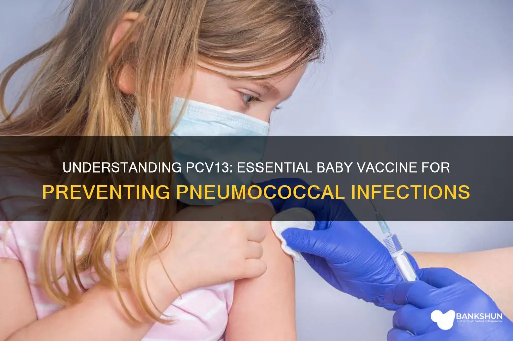 what is the pcv13 vaccine for babies