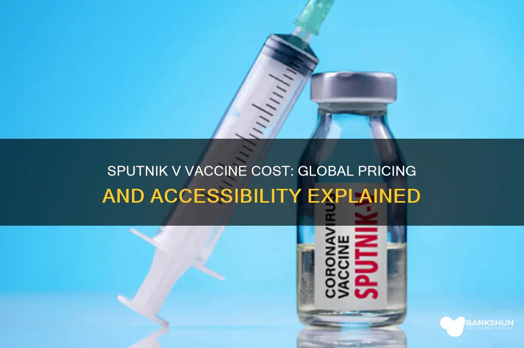 what is the price of sputnik vaccine