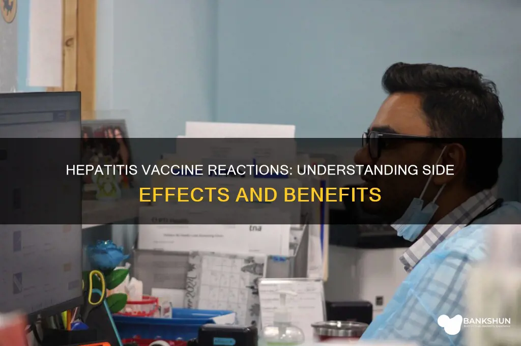 what is the reactions of hepatitis vaccine