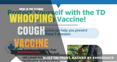 Understanding the Tetanus and Whooping Cough Vaccine: Benefits and Importance