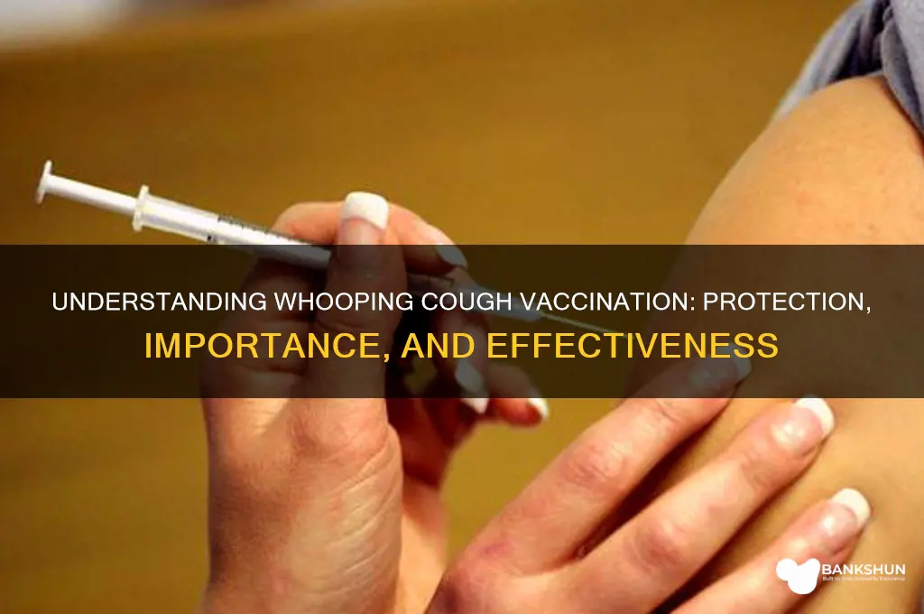 what is the vaccination for whooping cough